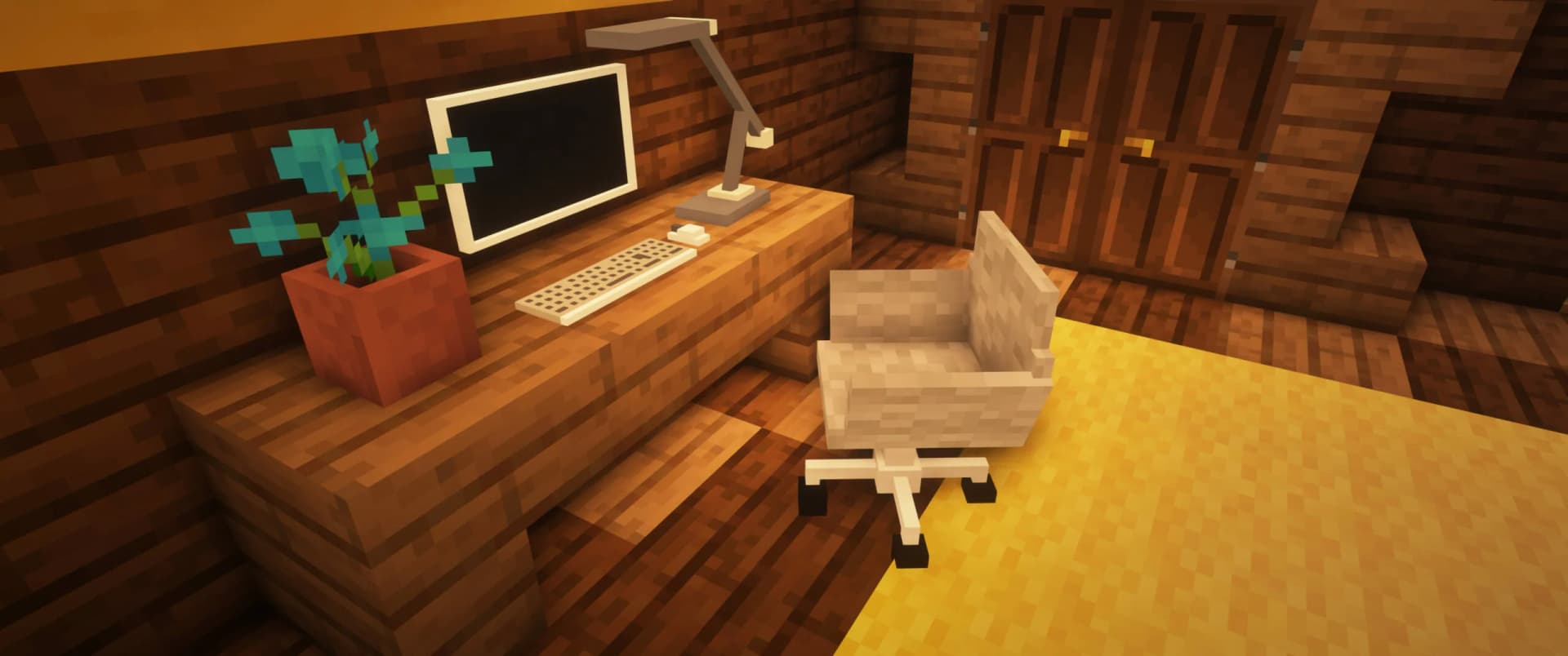 Minecraft Screenshot showing the 3D Models of the Datapack