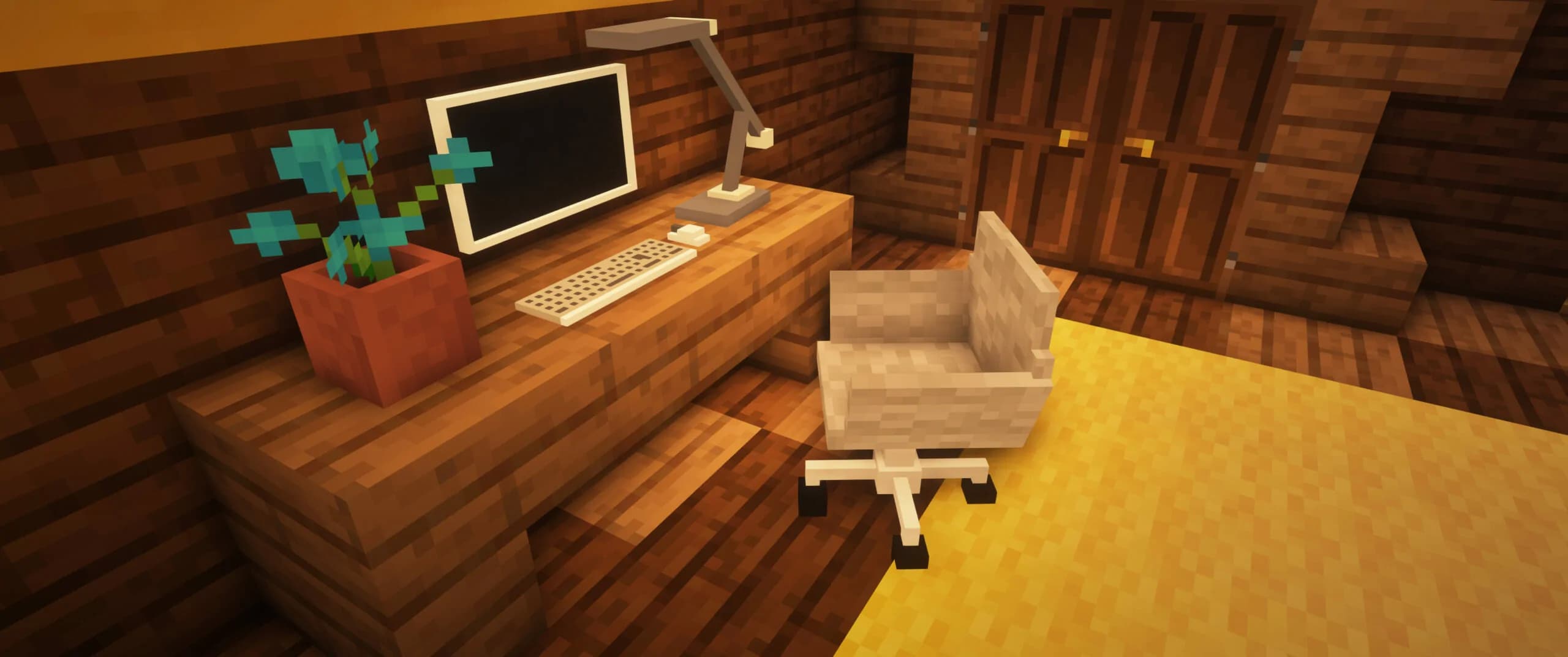 Minecraft Screenshot showing the 3D Models of the Datapack