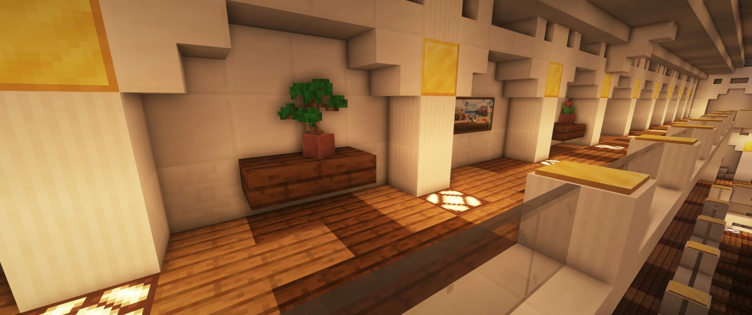 Minecraft Screenshot showing the 3D Models of the Datapack
